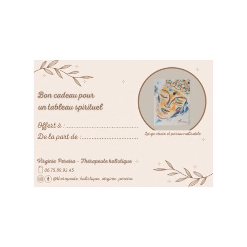 Carte cadeau Tableau Spirituel