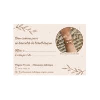 Carte cadeau Bracelet de Lithothérapie